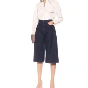 Goldsign Covel high rise denim culottes Size 26